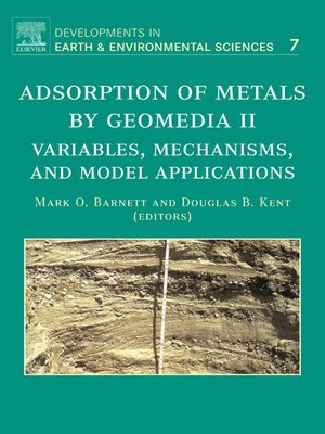 cover image of Adsorption of Metals by Geomedia II